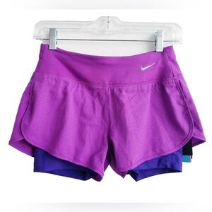 Nike Dry Fit Rival Jacquard Women's Shorts Purple 
size:M
NWT